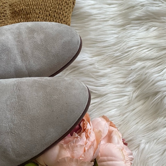 Sam Edelman suede taupe booties Sz 9.5 - Picture 8 of 10